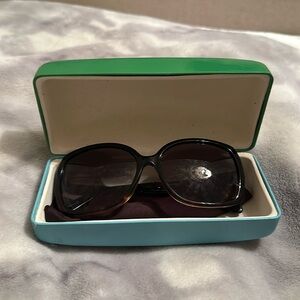 Kate spade black/tortoise gradient sunglasses